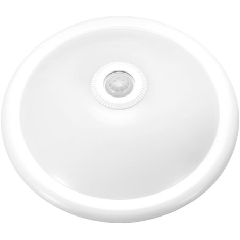 Aplique led redondo sensor matel e27x2