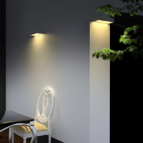 Aplique LED Solar 6W 4000K IP65 con Sensor de Presencia y Crepuscular