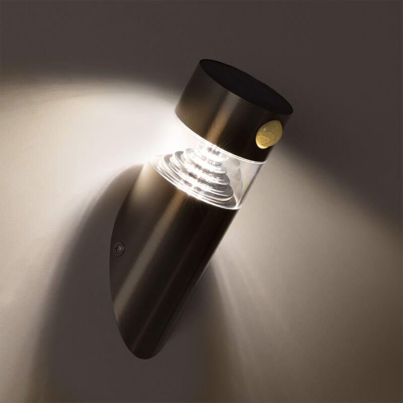 

Aplique LED Solar Inti Inox con Detector de Movimiento PIR Blanco Cálido 2800K - 3200K - Blanco Cálido 2800K - 3200K