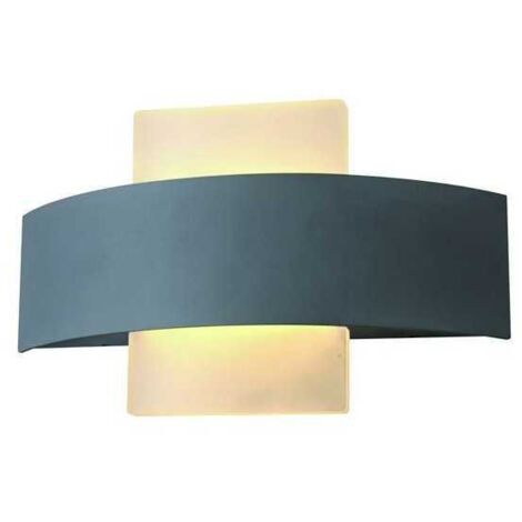 Aplique LED Vigor para exteriores Córdoba aluminio 10W-500Lm