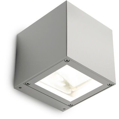 Aplique MIRCA IP65 LED SMD AC 2x4.50W 420lm CRI80 3000K 70º,10º up-down Gris