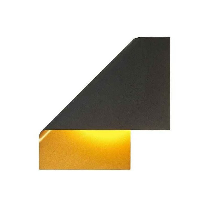 

Aplique modelo LUPPI negro con interior dorado Mantra