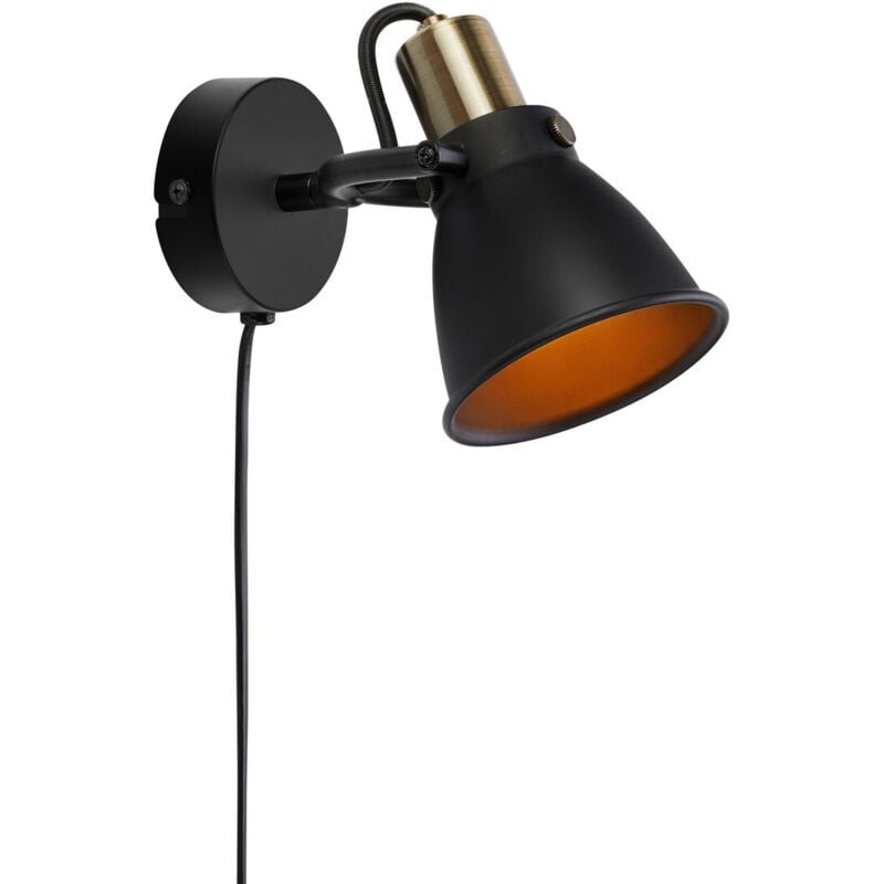 Alton Domo Aplique 1 Luz Negro - Markslojd