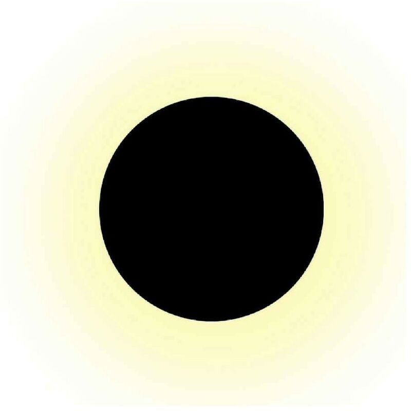 

Aplique negro con led 6 w BORA BORA redondo negro Mantra