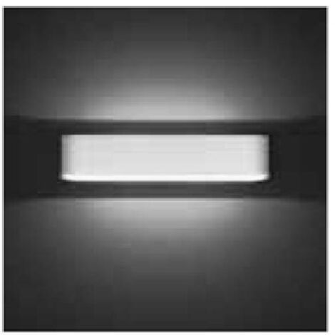 Aplique Nobile de pared LED 2X7,5W 3000K blanco pintado DL006/BI