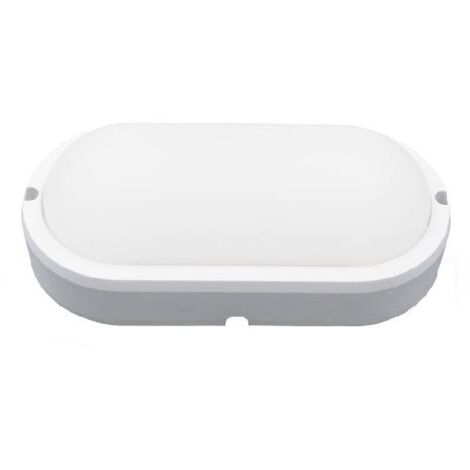 Aplique ovalado LED Mushie 12W 6500K IP65