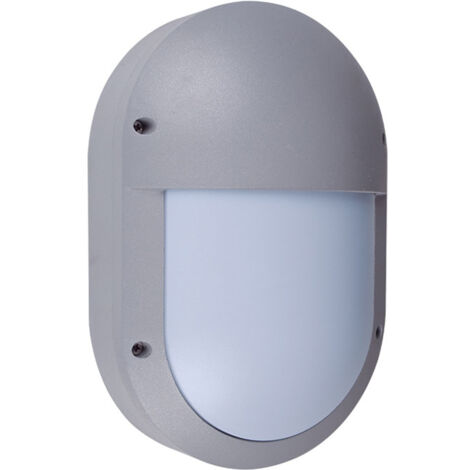 Aplique PARANA grande IP54 1xE27 Gris