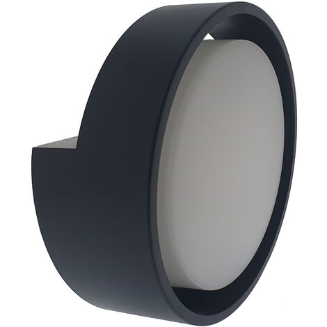 APLIQUE PARED LED EXTERIOR 12W SERIE ORI-W1 1020Lm 4000K IP65 Φ170x68mm