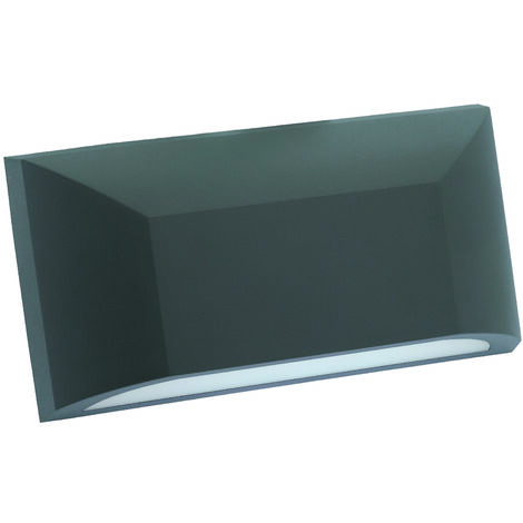 APLIQUE PARED LED EXTERIOR 6W SERIE ADRIA-W1 360Lm 4000K IP65 220x113x51mm