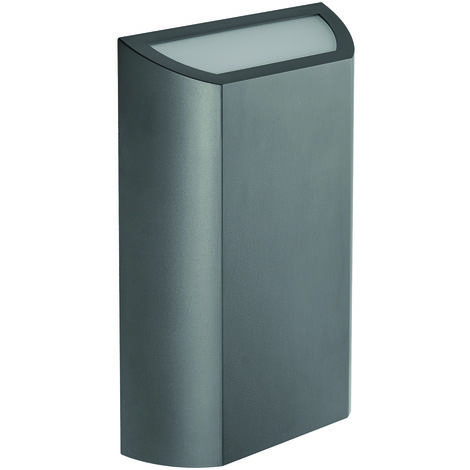 APLIQUE PARED LED EXTERIOR  SERIE ADRIA-UD2 UP & DOWN  8W 360Lm 4000K IP65 220x113x51mm