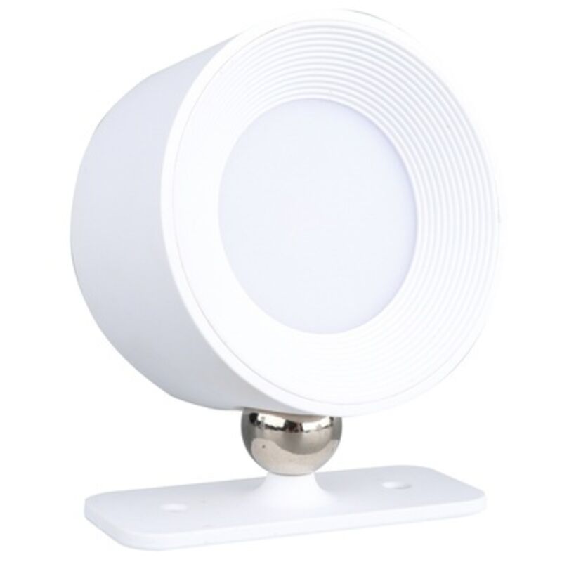 Aplique pared LED Kiraz 3000-4000-6500K recargable USB Blanco