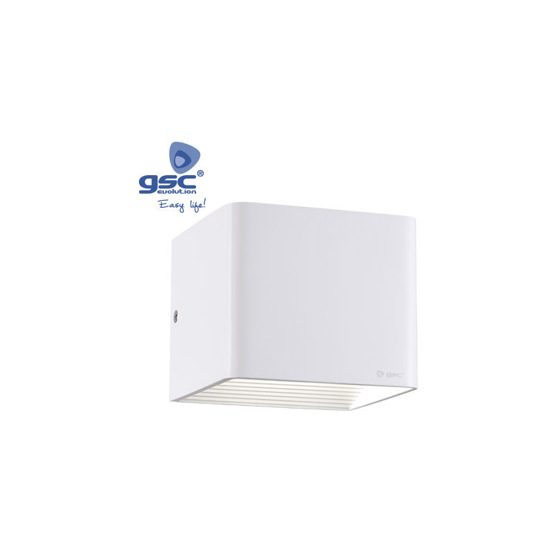 

Aplique pared Cube 6W 6000K Blanco mate