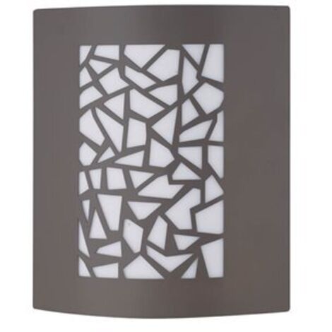 Aplique pared Maro E27 Máx. 60W Gris antracita