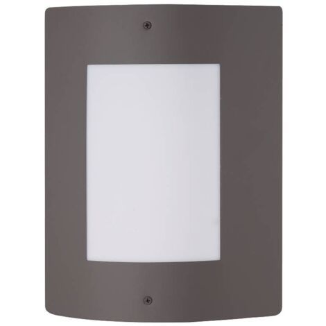 Aplique pared Sibe E27 Máx. 60W Gris antracita