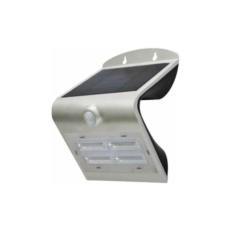 

Aplique pared solar de exterior IP65 3,2W 840 400lm Gris de 472180 - Prilux