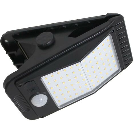 Aplique pinza LED solar con sensor Ross (3W)