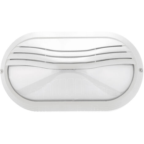 Aplique PLAFF Oval Hood IP65 E27 42W Blanco