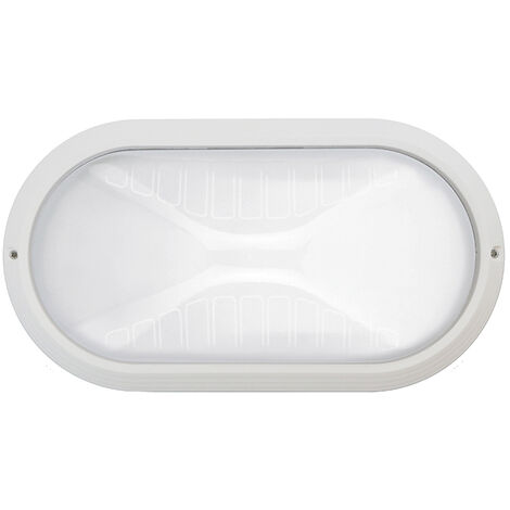 Aplique PLAFF Oval Large IP65 E27 42W Blanco