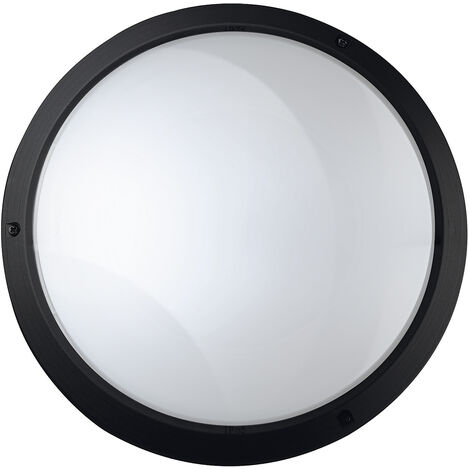 Aplique PLAFF Round IP65 E27 42W Negro