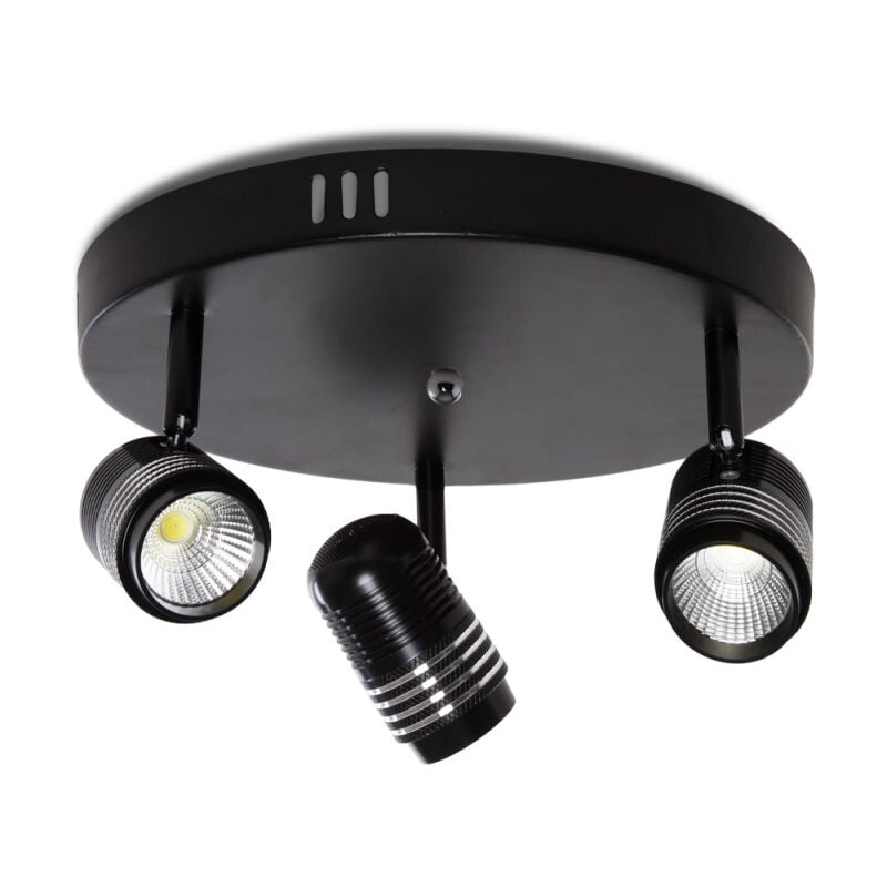Aplique led 27W 2.430Lm 6000ºK Arianna 30.000H [HO-3X9COB-WALLLIGHT-B-CW]