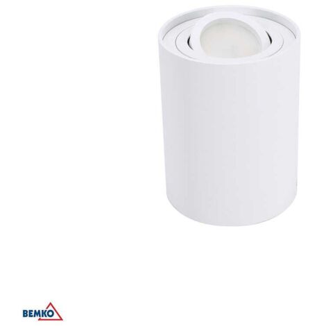 Aplique redondo para bombilla GU10 Orientable