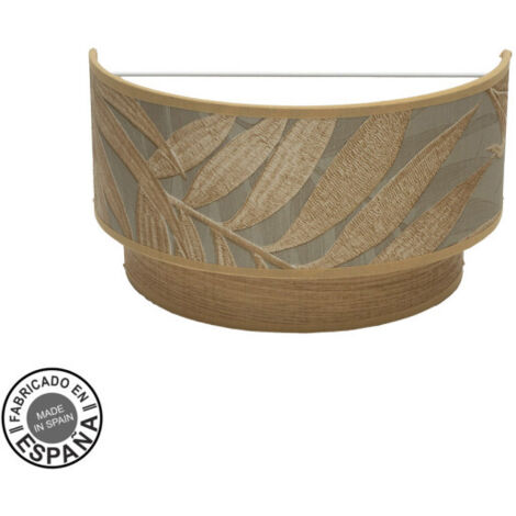 Aplique Samoa 1xe27 Camel 17x30x15 Cm