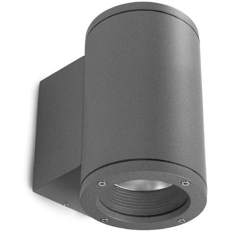 Aplique SETH Round IP65 LED SMD AC 2x17.60W 2270lm CRI80 4000K up-down Antracita