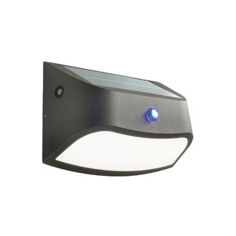 Aplique Solar 1,7W Led 4000K linea soleada grafito