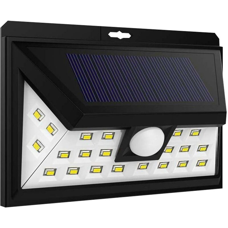 

Aplique solar 45 LED blanco DELTA H15cm con detector de movimiento