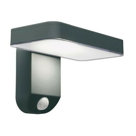 Aplique LED SOLAR PEEL, 20W, negro, Blanco frío - Iluminación exterior LED  - Apliques led exterior - LEDTHINK