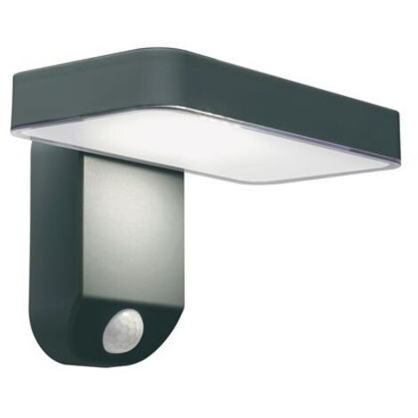 Aplique Solar 4W Led 4000K línea solar grafito