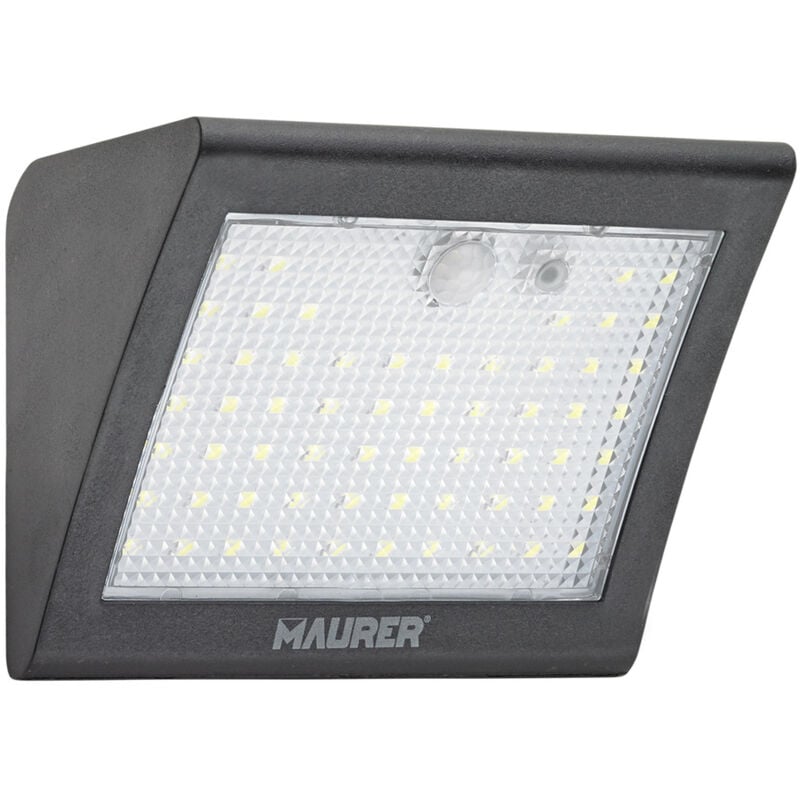 Aplique Solar Led 250 Lumenes Con Sensor De Movimiento y Crespuscular IP65