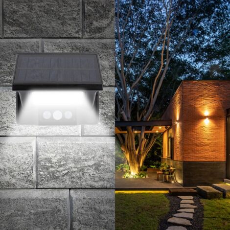 Aplique Solar LED 6500k 100lm IP45 Sensor de Movimiento y Crepuscular