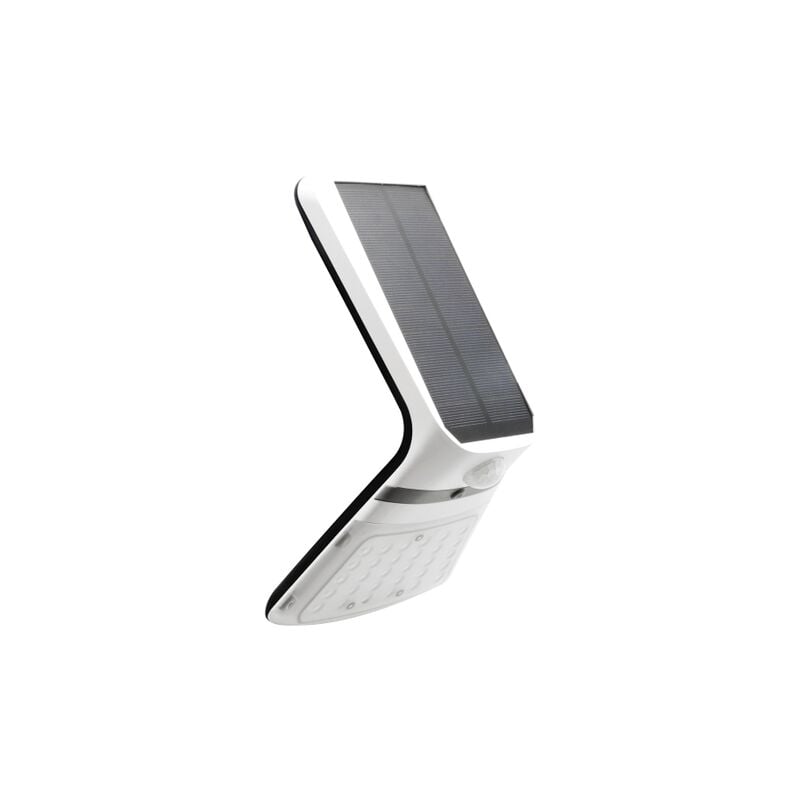 

Aplique solar LED con sensor crepuscular y de movimiento. 3.5W, 430LM, Luz fría (6000K) Garza