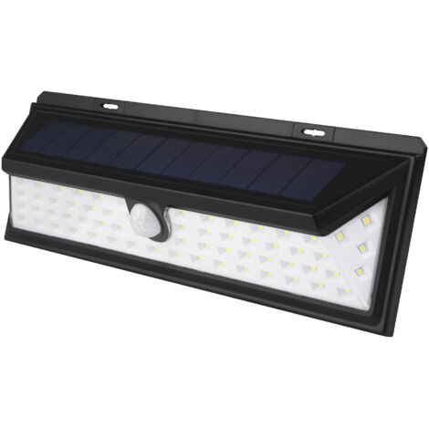 Aplique solar led korpass con sensor 10W 800lm 6400K