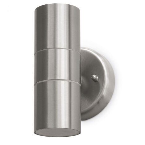 Aplique STAN IP44 GU10 up-down Inox