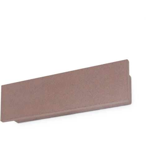 Aplique STONE IP65 LED SMD 2x5W 475lm(640lm) CRI80 3000K 120º,120º up-down Concrete rojo