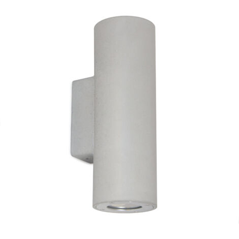 Aplique STONE Round IP65 GU10 2x12W up-down Concrete natural