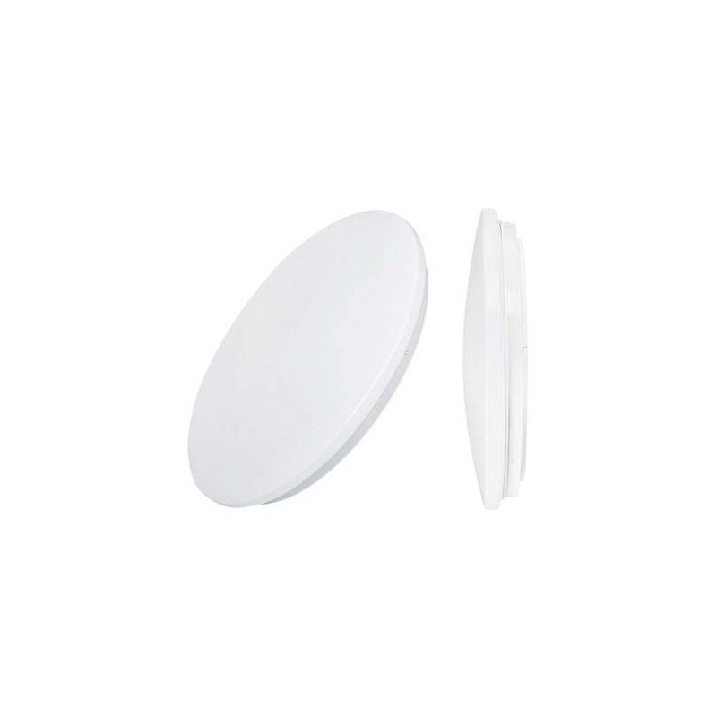 

Aplique de superficie led ø33x6,6cm 1200lm blanco 18w 4000k