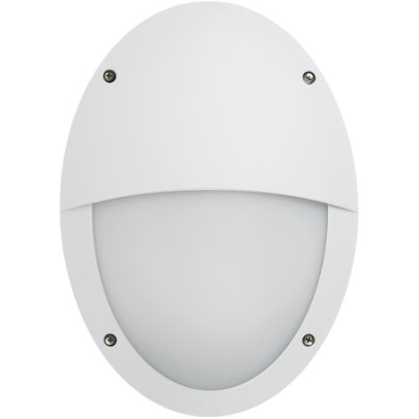 Aplique TEIA Ver. Hood IP66 E27 23W Blanco