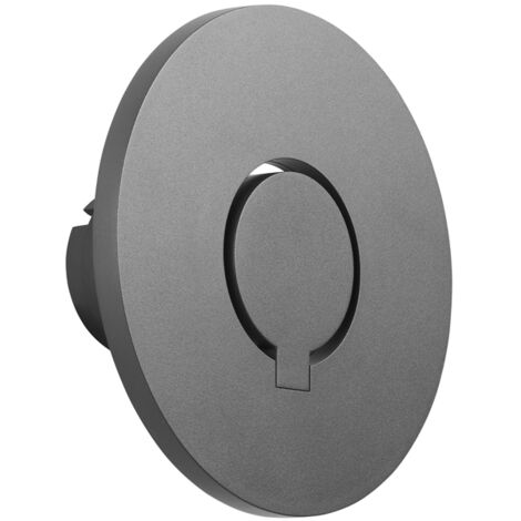 Aplique tilt ORBITA IP54 LED SMD 8W 1300lm(815lm) CRI80 3000K 105º Antracita