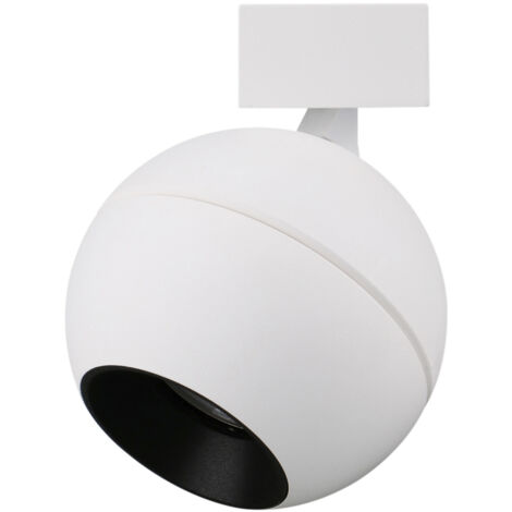 Aplique tilt UKU3 Corte de fase L,C LED COB 7W 881lm(764lm)/913lm(754lm)/954lm(817lm) CRI90 2700K/3000K/4000K 36º Blanco Negro