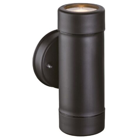 Aplique TUELA 2xGU10 max7W IP44 Negro