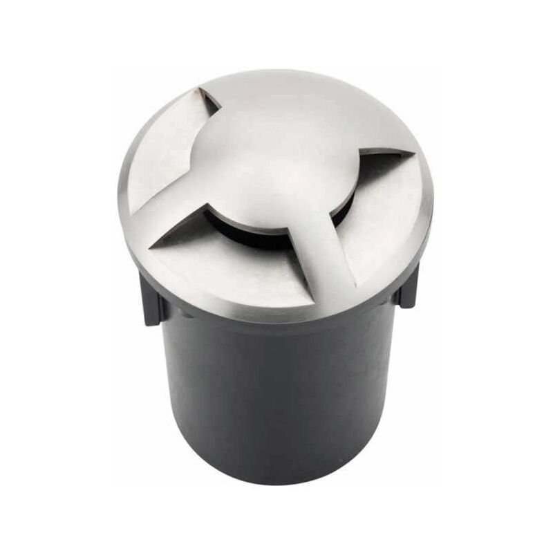 

V-tac - Aplique Underground empotrable suelo IP67 para bombilla MR16 3 Ventanas