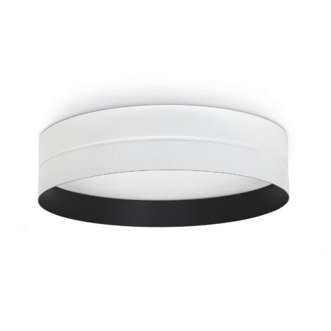 Aplique VINYL LED SMD 30W 3316lm CRI80 3000K 120º Noir Blanc