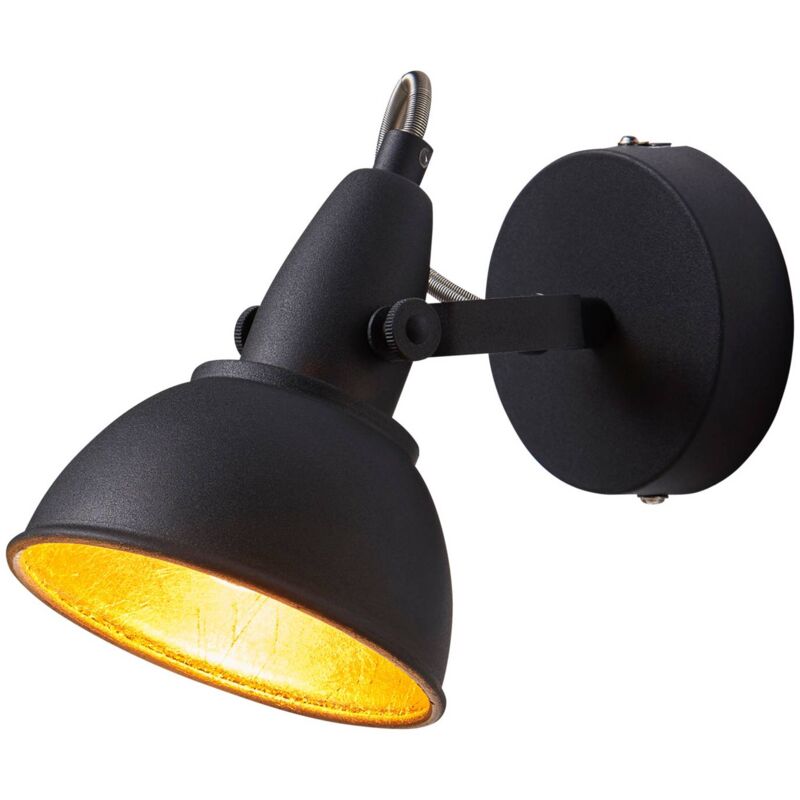 

Lindby - Aplique Julin negro-dorado