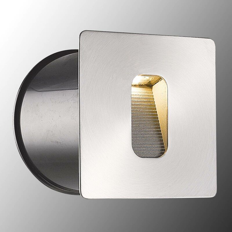

Aplique LED empotrable Telke, angular, IP65