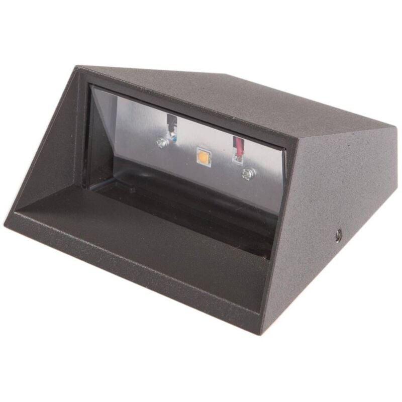 

Aplique LED para exteriores Hanno de amplio haz