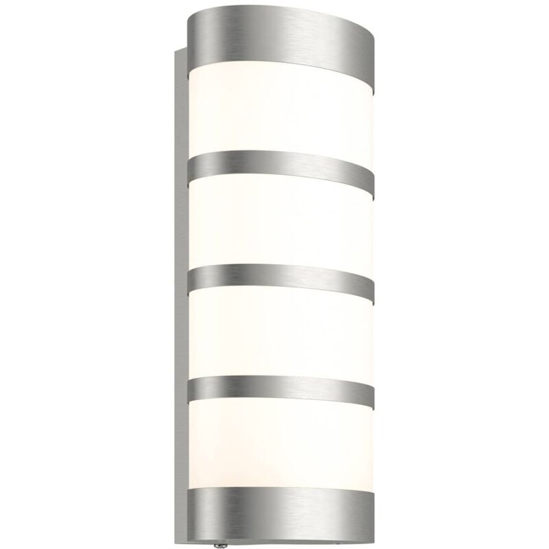 

Aplique LED para exterior Leroy de acero inox