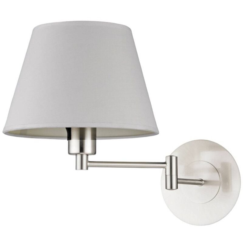 

Lindby - Aplique Pola de tela extensible, níquel mate